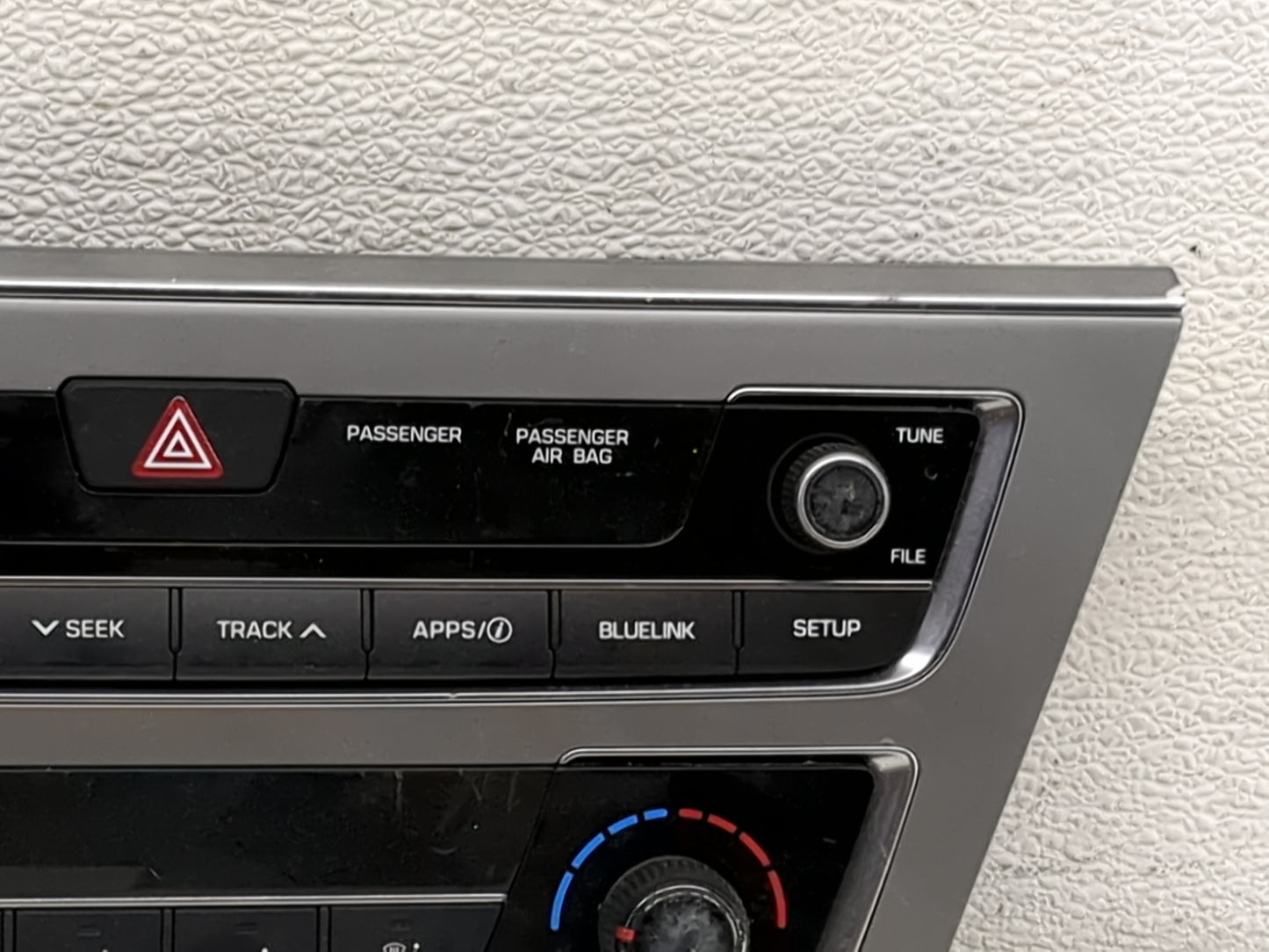 2017 Hyundai Sonata Climate Control Module Temperature AC/Heater Replacement P/N:94510-C2530 Fits OEM Used Auto Parts - Oemu