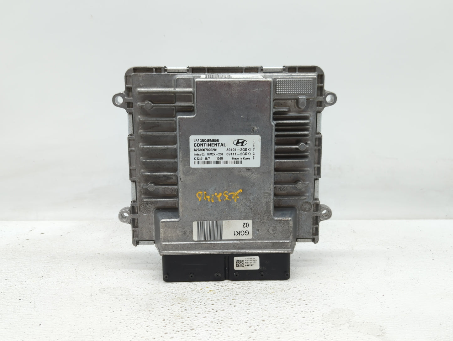 2015-2017 Hyundai Sonata PCM Engine Control Computer ECU ECM PCU OEM P/N:39111-2GGL3 39101-2GGL3 Fits Fits 2015 2016 2017 OE