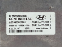 2015-2017 Hyundai Sonata PCM Engine Control Computer ECU ECM PCU OEM P/N:39111-2GGL3 39101-2GGL3 Fits Fits 2015 2016 2017 OE