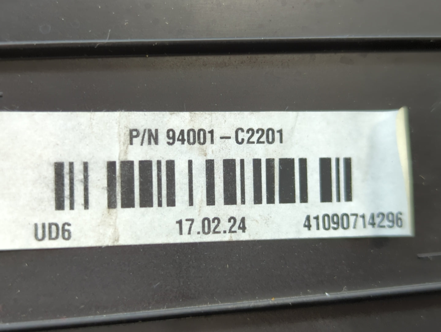 2016-2017 Hyundai Sonata Instrument Cluster Speedometer Gauges P/N:94001-C2201 Fits Fits 2016 2017 OEM Used Auto Parts - Oem