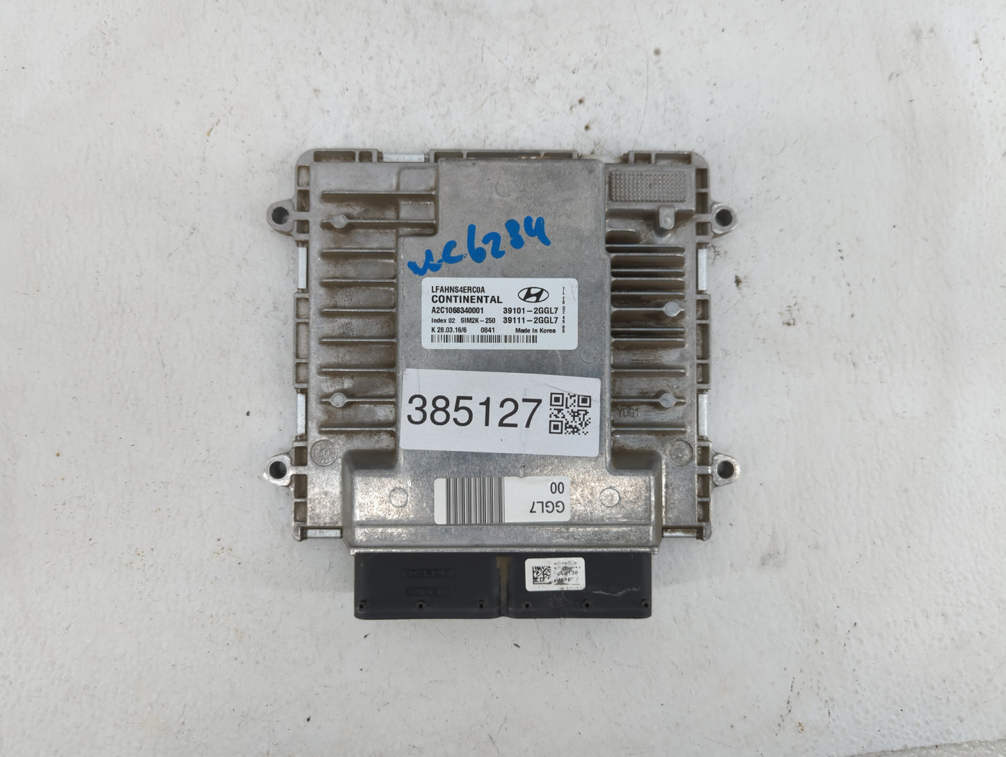 2015-2017 Hyundai Sonata PCM Engine Control Computer ECU ECM PCU OEM P/N:39111-2GGL7 39101-2GGL7 Fits Fits 2015 2016 2017 OE