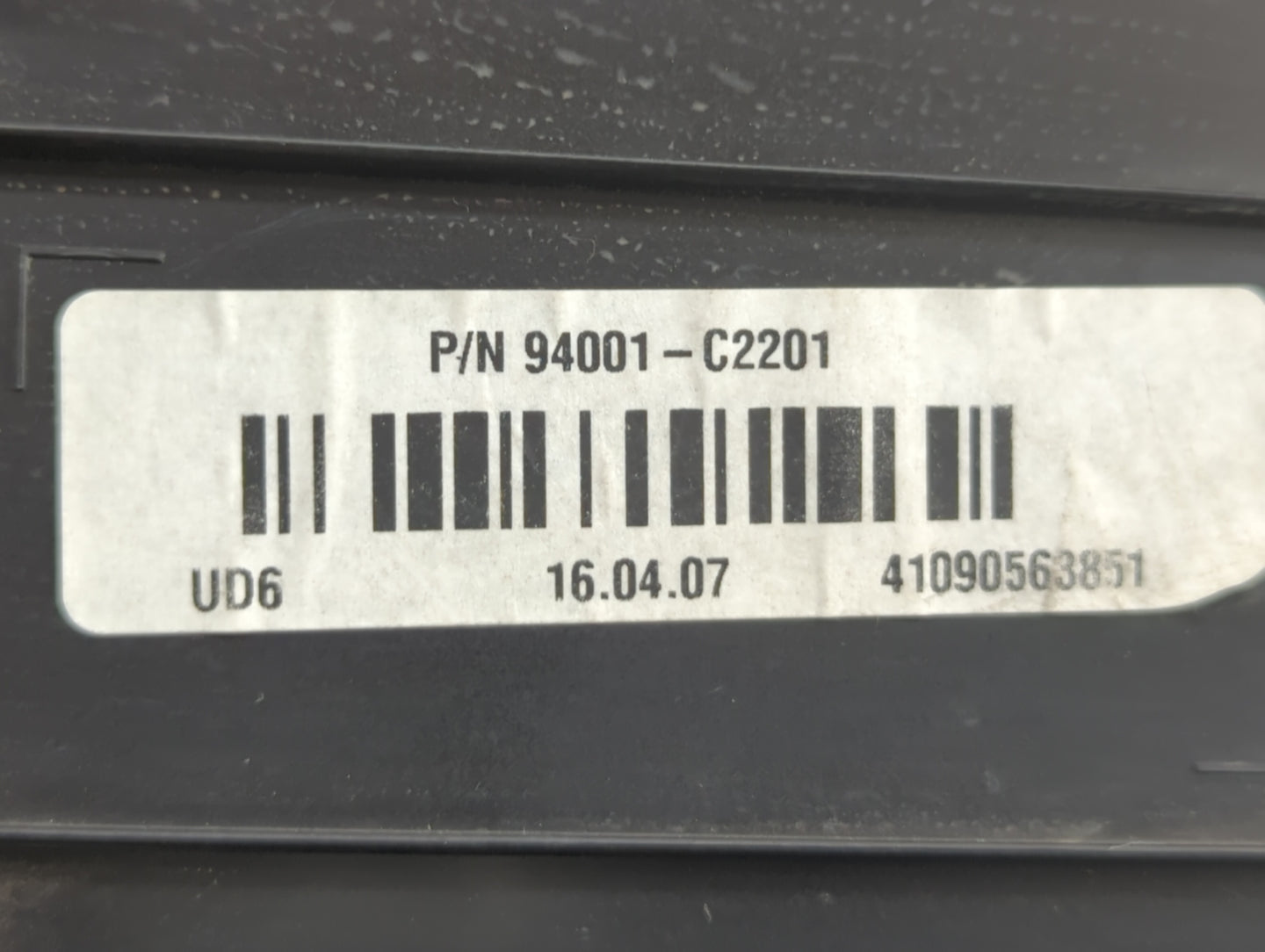 2016-2017 Hyundai Sonata Instrument Cluster Speedometer Gauges P/N:94001-C2201 Fits Fits 2016 2017 OEM Used Auto Parts - Oem