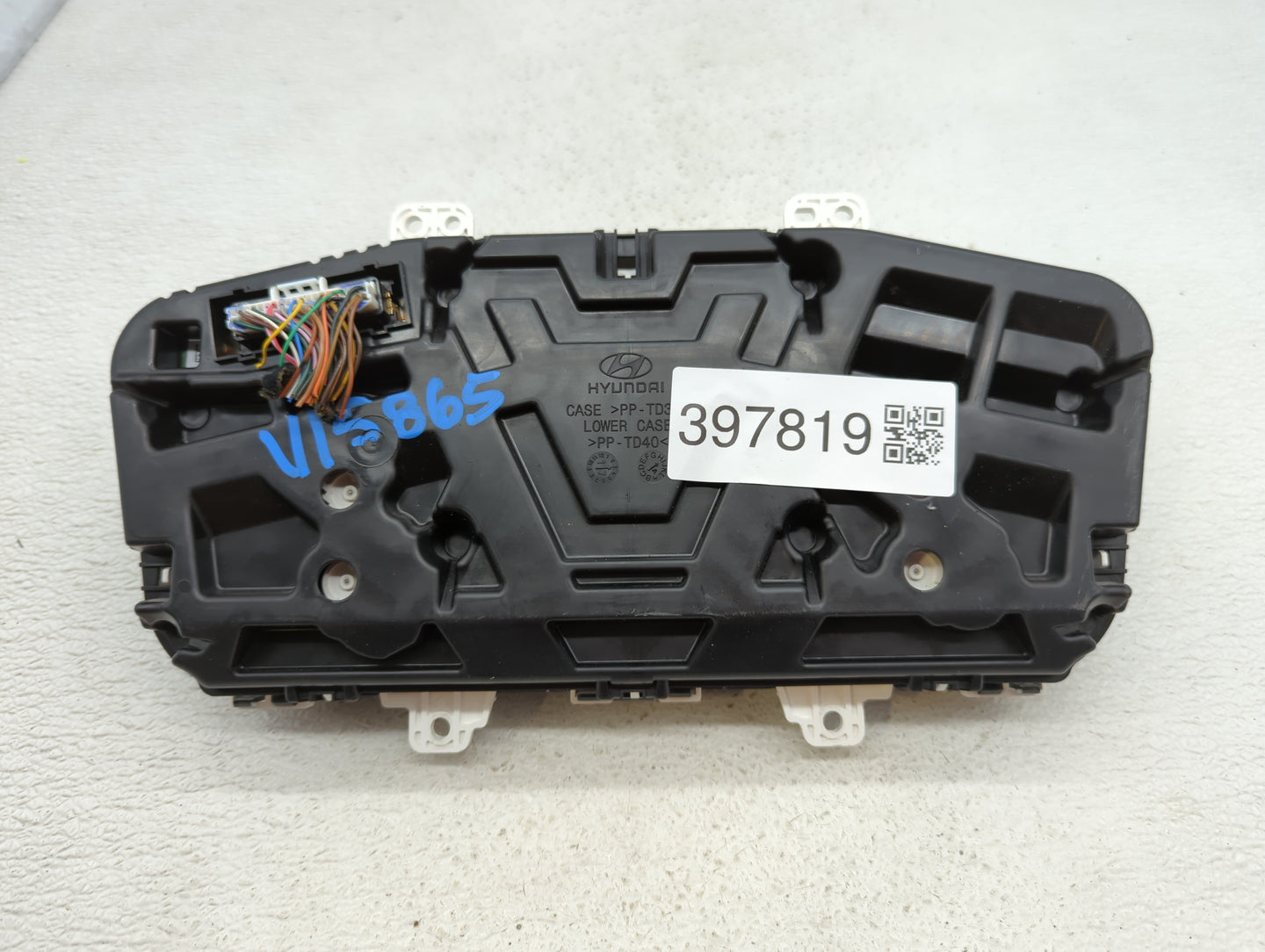 2016-2017 Hyundai Sonata Instrument Cluster Speedometer Gauges P/N:94001-C2201 Fits Fits 2016 2017 OEM Used Auto Parts - Oem