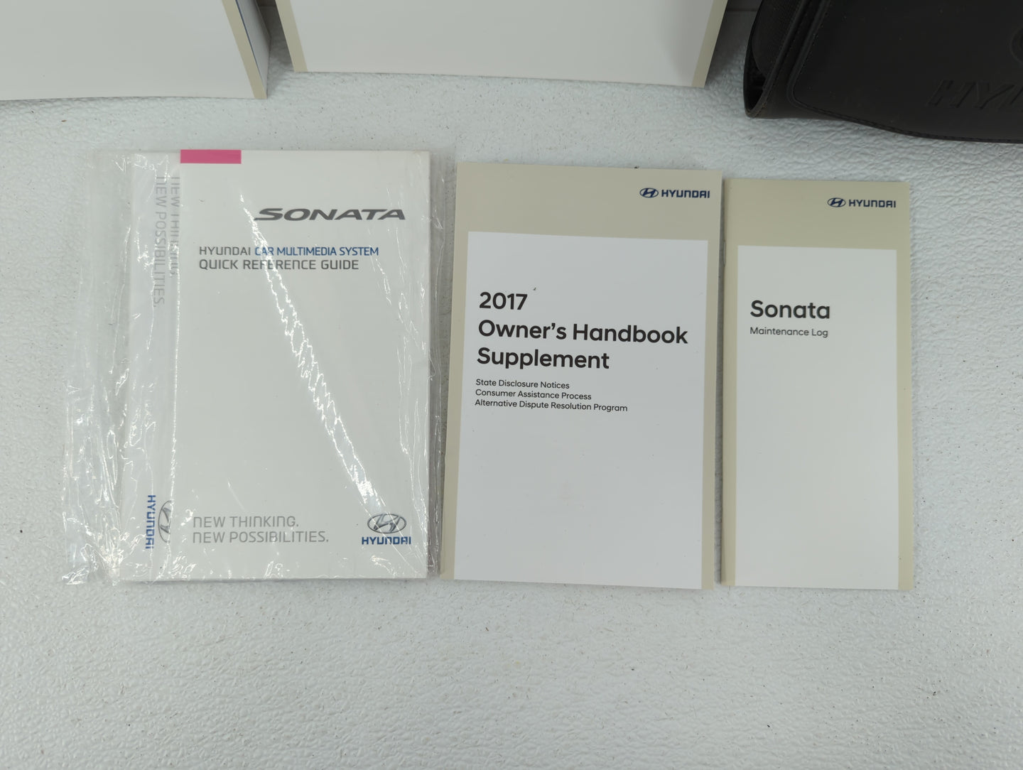 2017 Hyundai Sonata Owners Manual Book Guide OEM Used Auto Parts - Oemusedautoparts1.com