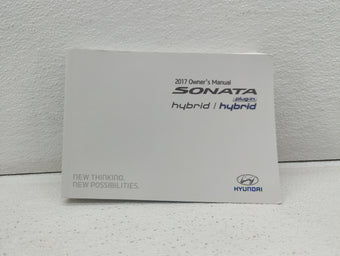 compare product 2017 Hyundai Sonata Owners Manual Book Guide OEM Used Auto Parts