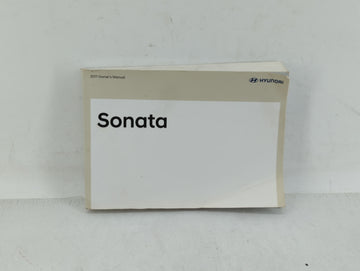 2017 Hyundai Sonata Owners Manual Book Guide OEM Used Auto Parts - Oemusedautoparts1.com