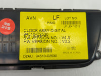 2017 Hyundai Sonata Climate Control Module Temperature AC/Heater Replacement P/N:94510-C2530 Fits OEM Used Auto Parts - Oemu