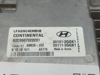 2015-2017 Hyundai Sonata PCM Engine Control Computer ECU ECM PCU OEM P/N:39111-2GGK1 39101-2GGK1 Fits Fits 2015 2016 2017 OE