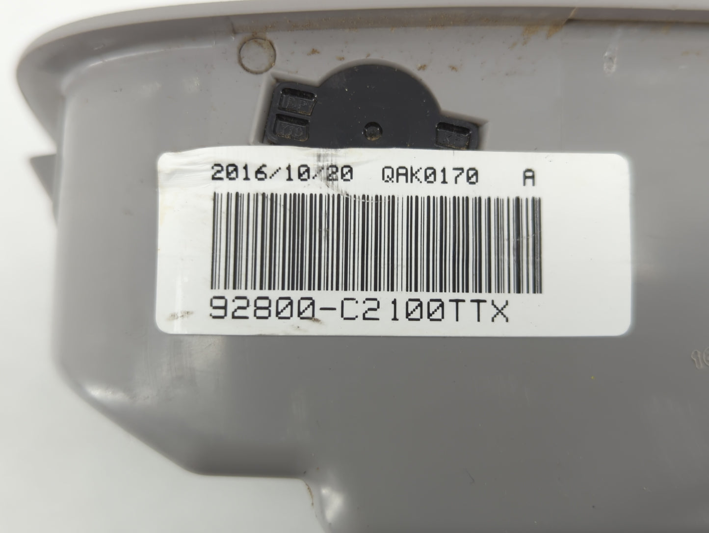 2017 Hyundai Sonata Overhead Roof Console Grey - Oemusedautoparts1.com
