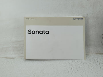 2017 Hyundai Sonata Owners Manual Book Guide OEM Used Auto Parts