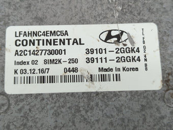 compare product 2015-2017 Hyundai Sonata PCM Engine Control Computer ECU ECM PCU OEM P/N:39101-2GGK4 Fits Fits 2015 2016 2017 OEM Used Auto Parts