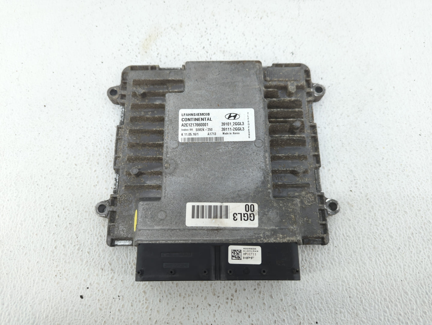 2015-2017 Hyundai Sonata PCM Engine Control Computer ECU ECM PCU OEM P/N:39101-2GGL3 39111-2GGL3 Fits Fits 2015 2016 2017 OE