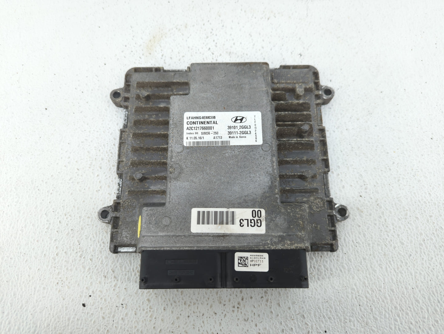 2015-2017 Hyundai Sonata PCM Engine Control Computer ECU ECM PCU OEM P/N:39101-2GGL3 39111-2GGL3 Fits Fits 2015 2016 2017 OE