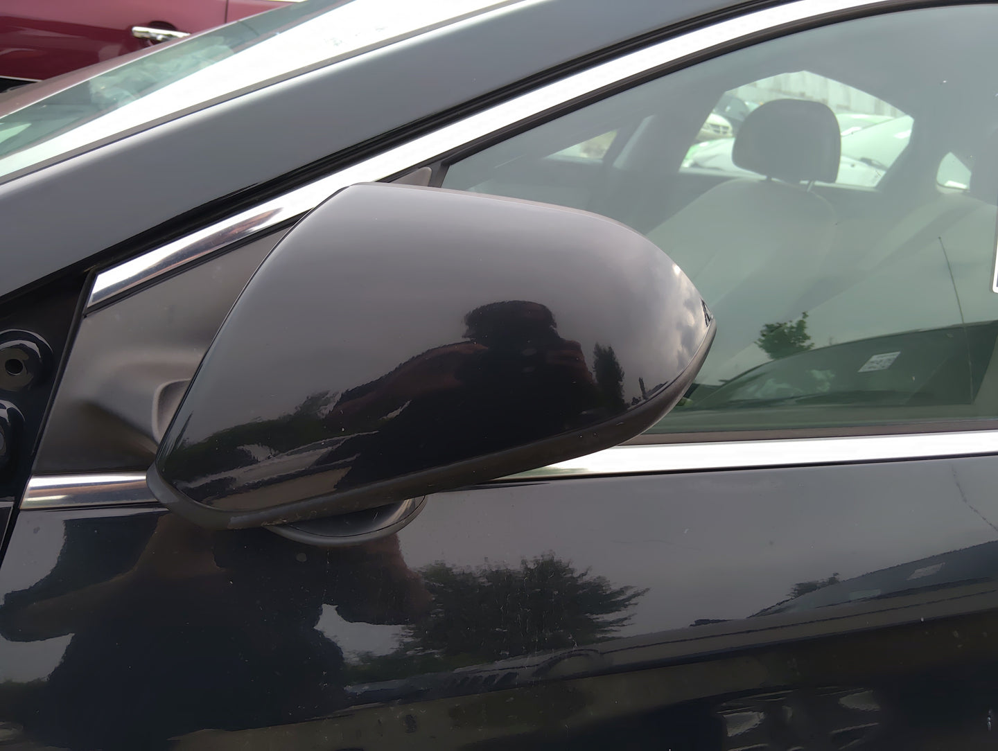 2017 Hyundai Sonata Driver Side View Mirror - Left Door Mirror OEM Used - Oemusedautoparts1.com