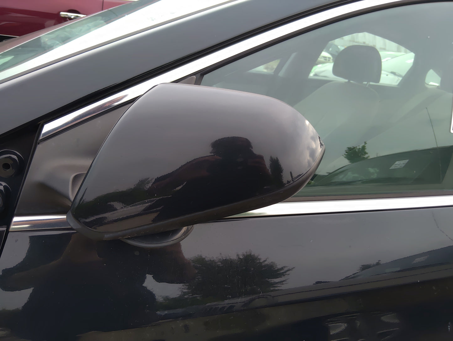 2017 Hyundai Sonata Driver Side View Mirror - Left Door Mirror OEM Used - Oemusedautoparts1.com