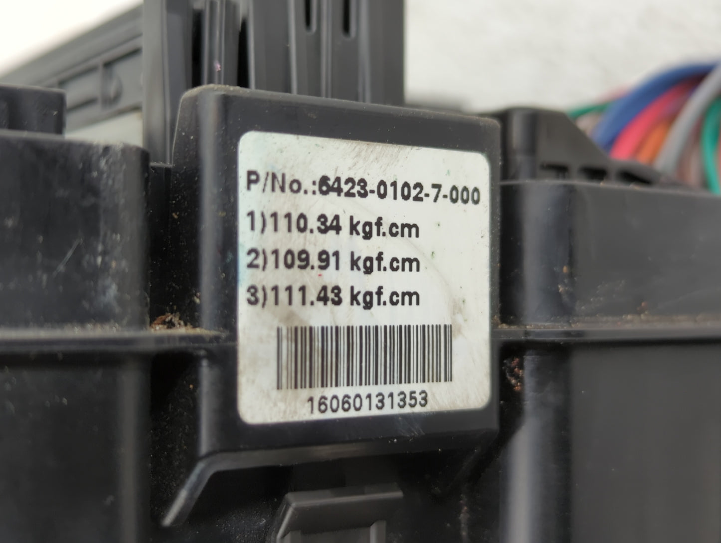 2016-2017 Hyundai Sonata Fusebox Fuse Box Panel Relay Module P/N:6423-0102-7 Fits Fits 2016 2017 OEM Used Auto Parts - Oemus