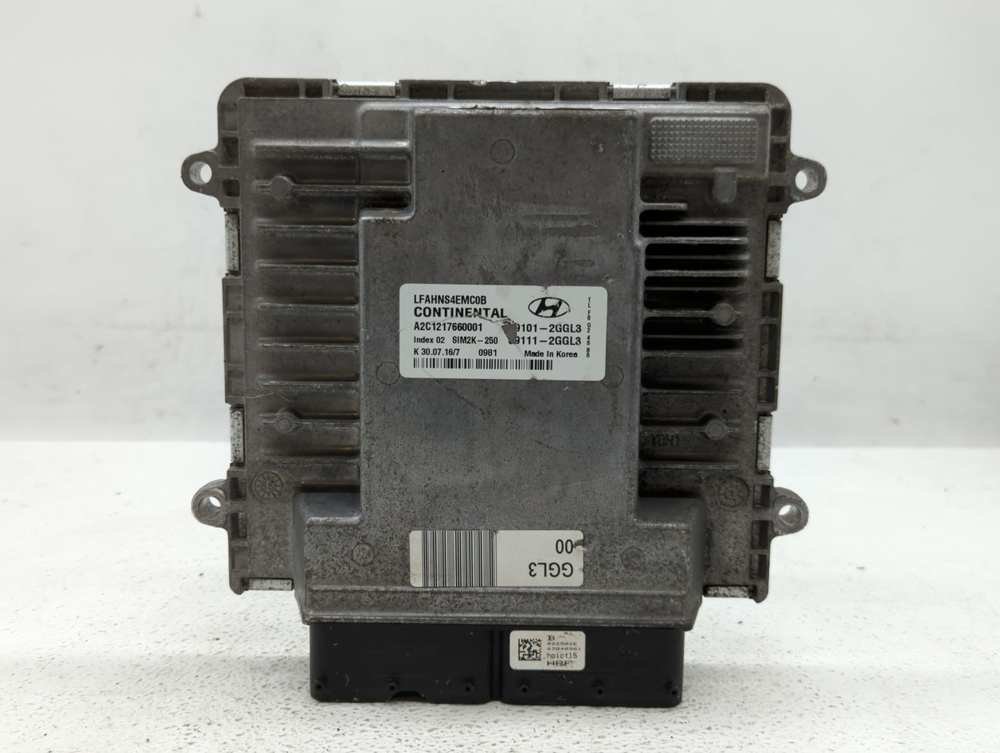 2015-2017 Hyundai Sonata PCM Engine Control Computer ECU ECM PCU OEM P/N:39111-2GGL3 39101-2GGL3 Fits Fits 2015 2016 2017 OE