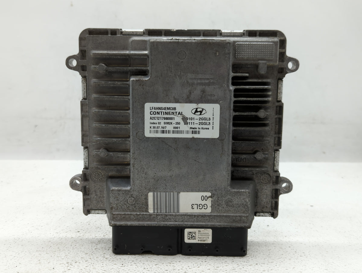 2015-2017 Hyundai Sonata PCM Engine Control Computer ECU ECM PCU OEM P/N:39111-2GGL3 39101-2GGL3 Fits 2015 2016 2017 OEM Use