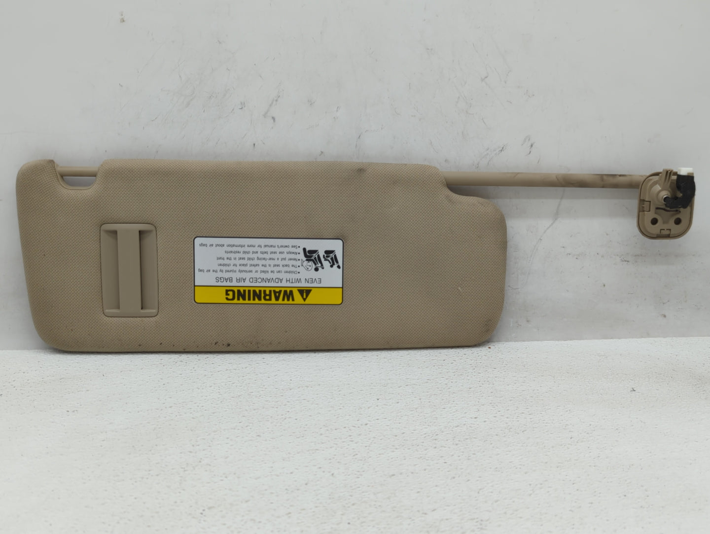 2015-2019 Hyundai Sonata Sun Visor Shade Replacement Driver Left Mirror Fits Fits 2015 2016 2017 2018 2019 OEM Used Auto Par