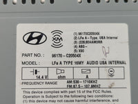 2016-2017 Hyundai Sonata Am Fm Cd Player Radio Receiver - Oemusedautoparts1.com