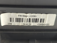 2016-2017 Hyundai Sonata Instrument Cluster Speedometer Gauges P/N:94001-C2201 Fits Fits 2016 2017 OEM Used Auto Parts - Oem