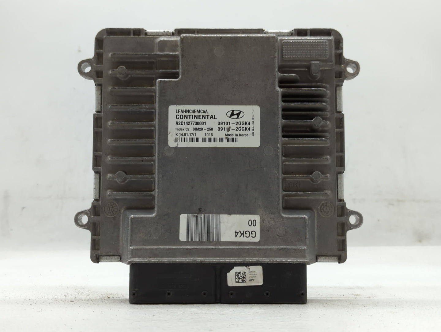 2015-2017 Hyundai Sonata PCM Engine Control Computer ECU ECM PCU OEM P/N:39111-2GGK4 39101-2GGK4 Fits Fits 2015 2016 2017 OE