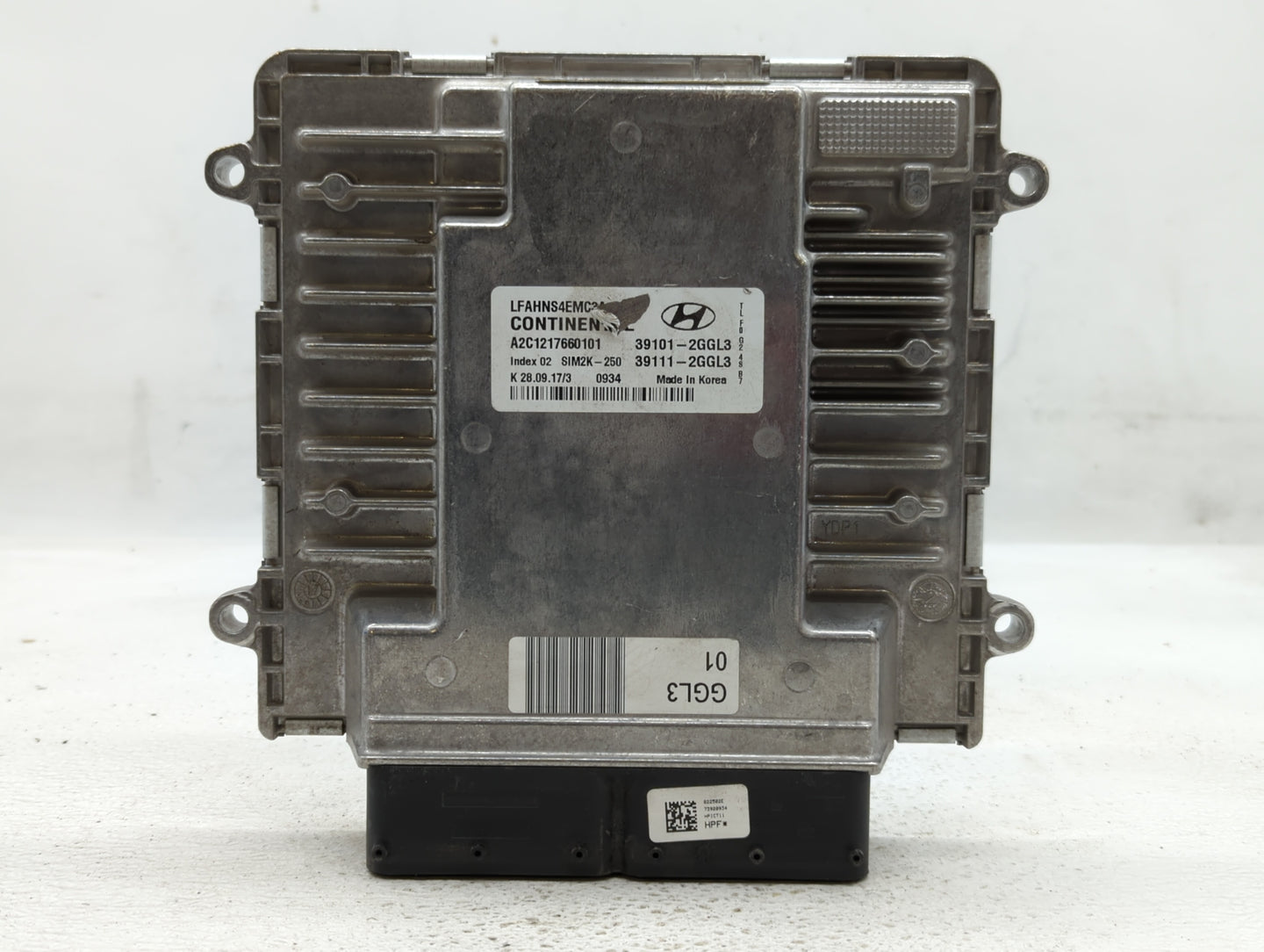 2015-2017 Hyundai Sonata PCM Engine Control Computer ECU ECM PCU OEM P/N:39101-2GGL3 39111-2GGL3 Fits Fits 2015 2016 2017 OE