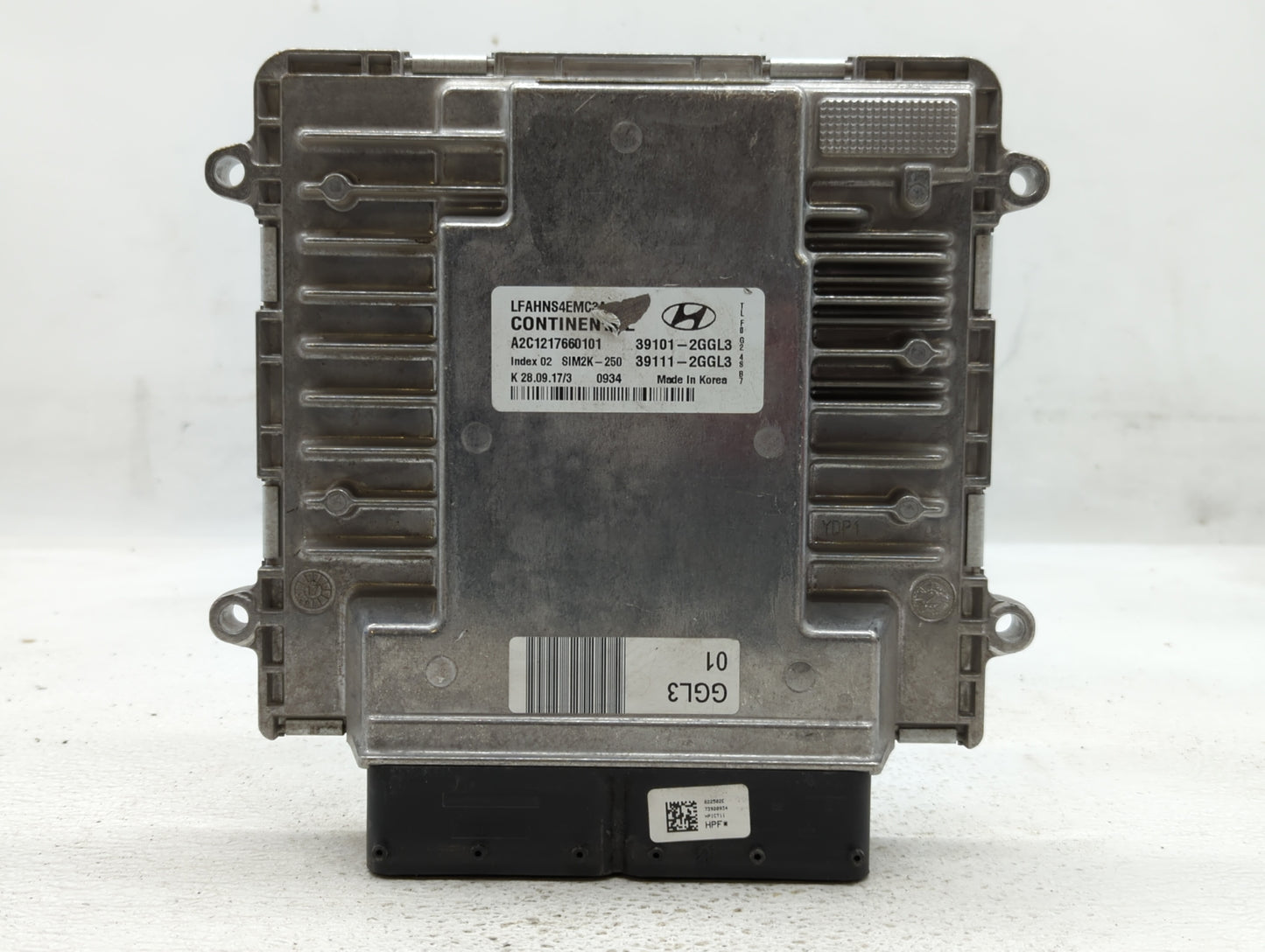 2015-2017 Hyundai Sonata PCM Engine Control Computer ECU ECM PCU OEM P/N:39101-2GGL3 39111-2GGL3 Fits Fits 2015 2016 2017 OE