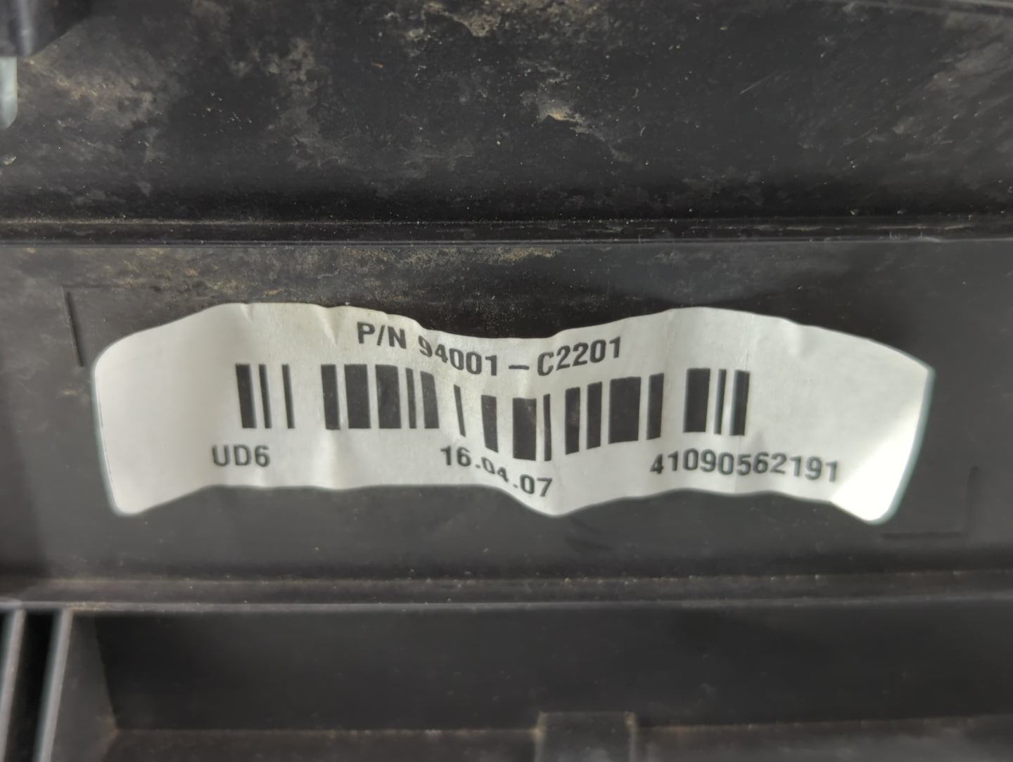 2016-2017 Hyundai Sonata Instrument Cluster Speedometer Gauges P/N:94001-C2201 Fits Fits 2016 2017 OEM Used Auto Parts - Oem