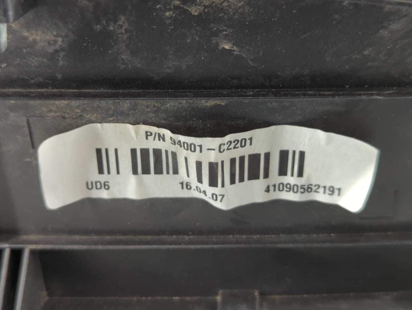 2016-2017 Hyundai Sonata Instrument Cluster Speedometer Gauges P/N:94001-C2201 Fits Fits 2016 2017 OEM Used Auto Parts - Oem