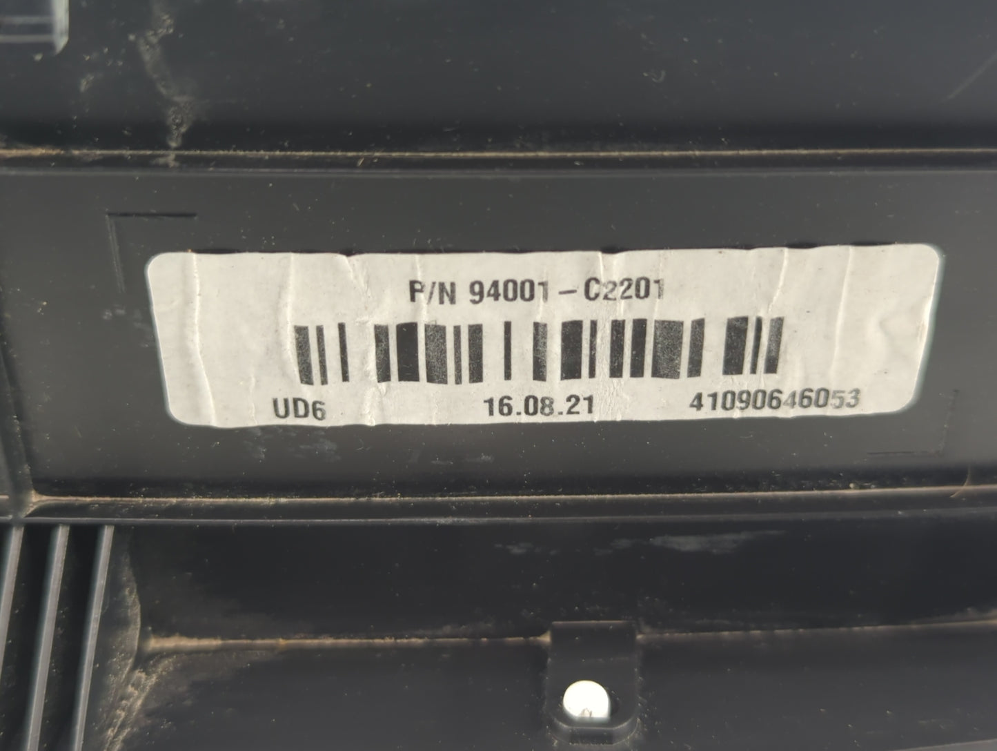 2016-2017 Hyundai Sonata Instrument Cluster Speedometer Gauges P/N:94001-C2201 Fits Fits 2016 2017 OEM Used Auto Parts - Oem