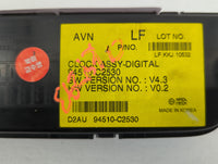 2015-2017 Hyundai Sonata Climate Control Module Temperature AC/Heater Replacement P/N:94510-C2530 Fits Fits 2015 2016 2017 O