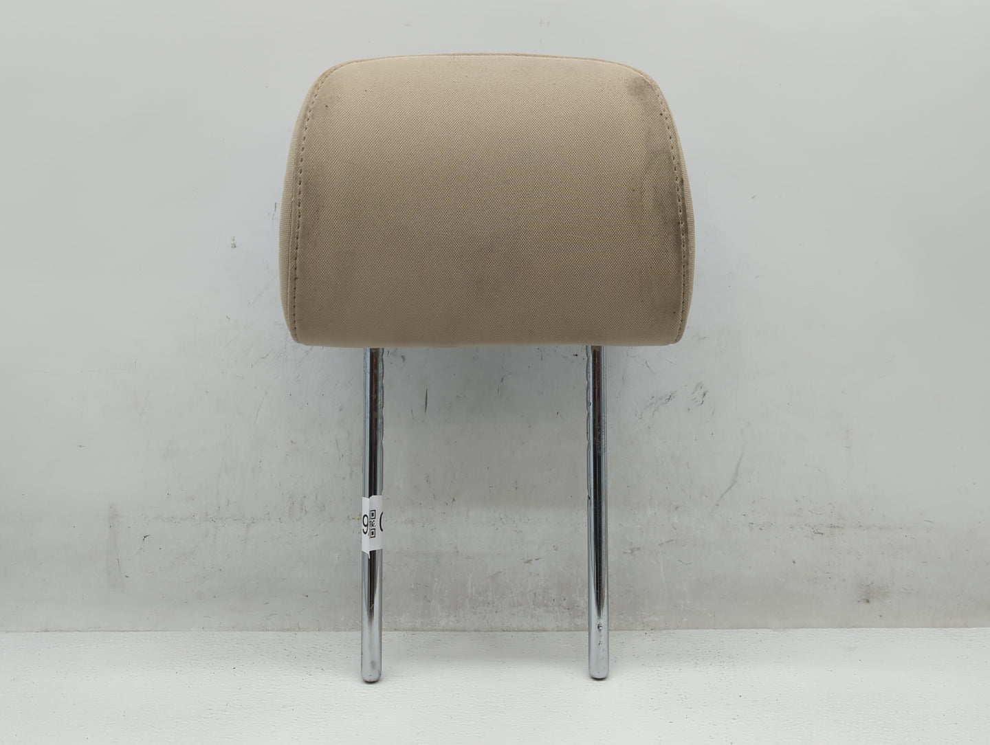 Hyundai Sonata Headrest Head Rest Front Driver Passenger Seat Cream - Oemusedautoparts1.com
