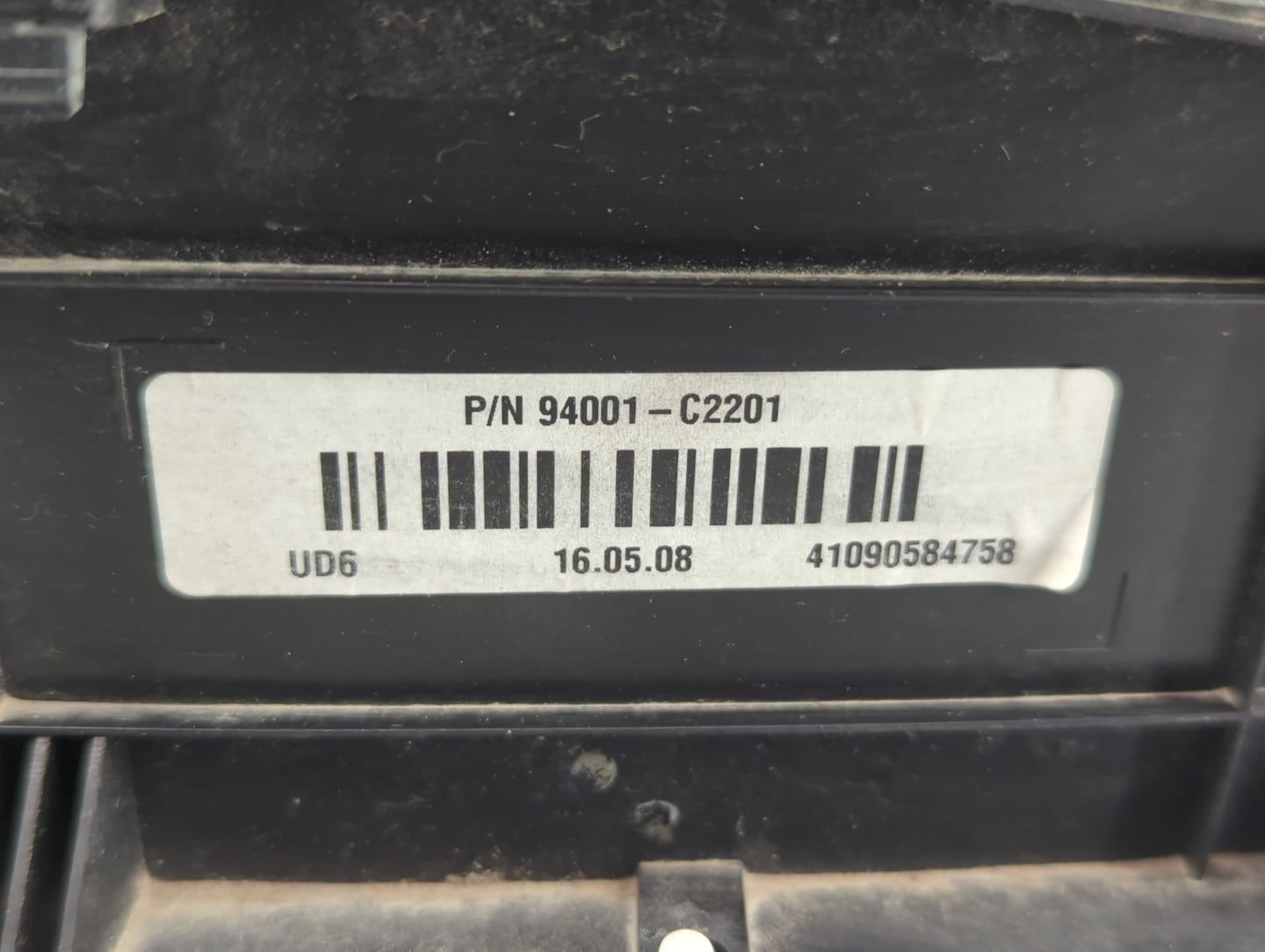 2016-2017 Hyundai Sonata Instrument Cluster Speedometer Gauges P/N:94001-C2201 Fits Fits 2016 2017 OEM Used Auto Parts - Oem