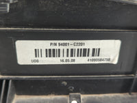 2016-2017 Hyundai Sonata Instrument Cluster Speedometer Gauges P/N:94001-C2201 Fits Fits 2016 2017 OEM Used Auto Parts - Oem