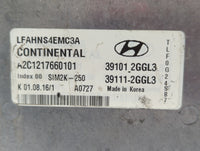 2015-2017 Hyundai Sonata PCM Engine Control Computer ECU ECM PCU OEM P/N:39101-2GGL3 Fits Fits 2015 2016 2017 OEM Used Auto 