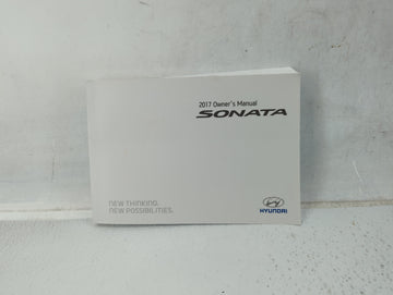 2017 Hyundai Sonata Owners Manual Book Guide OEM Used Auto Parts