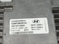 2015-2017 Hyundai Sonata PCM Engine Control Computer ECU ECM PCU OEM P/N:39101_2GGL4 Fits Fits 2015 2016 2017 OEM Used Auto 