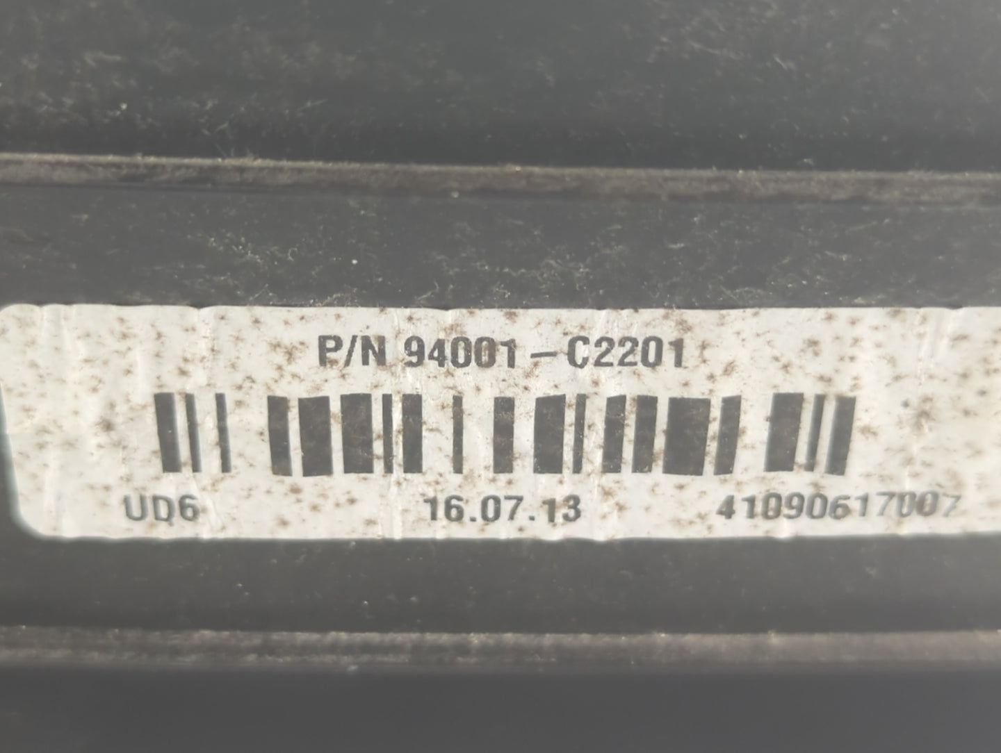 2016-2017 Hyundai Sonata Instrument Cluster Speedometer Gauges P/N:94001-C2201 Fits Fits 2016 2017 OEM Used Auto Parts - Oem