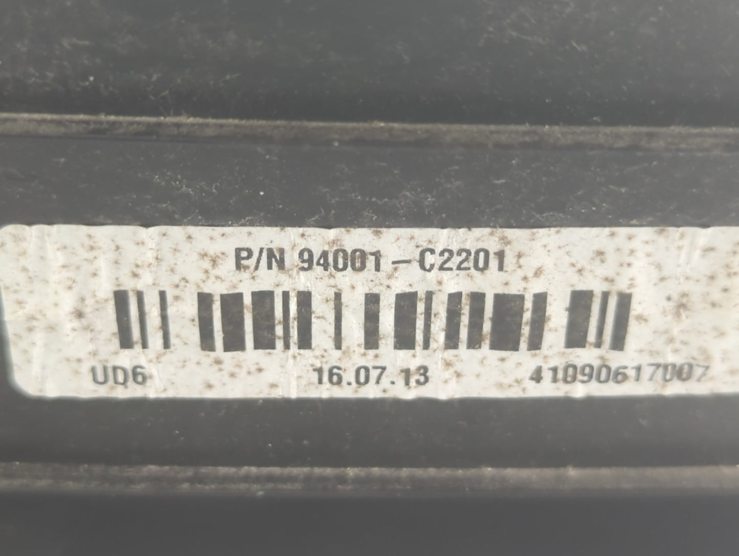 2016-2017 Hyundai Sonata Instrument Cluster Speedometer Gauges P/N:94001-C2201 Fits Fits 2016 2017 OEM Used Auto Parts - Oem