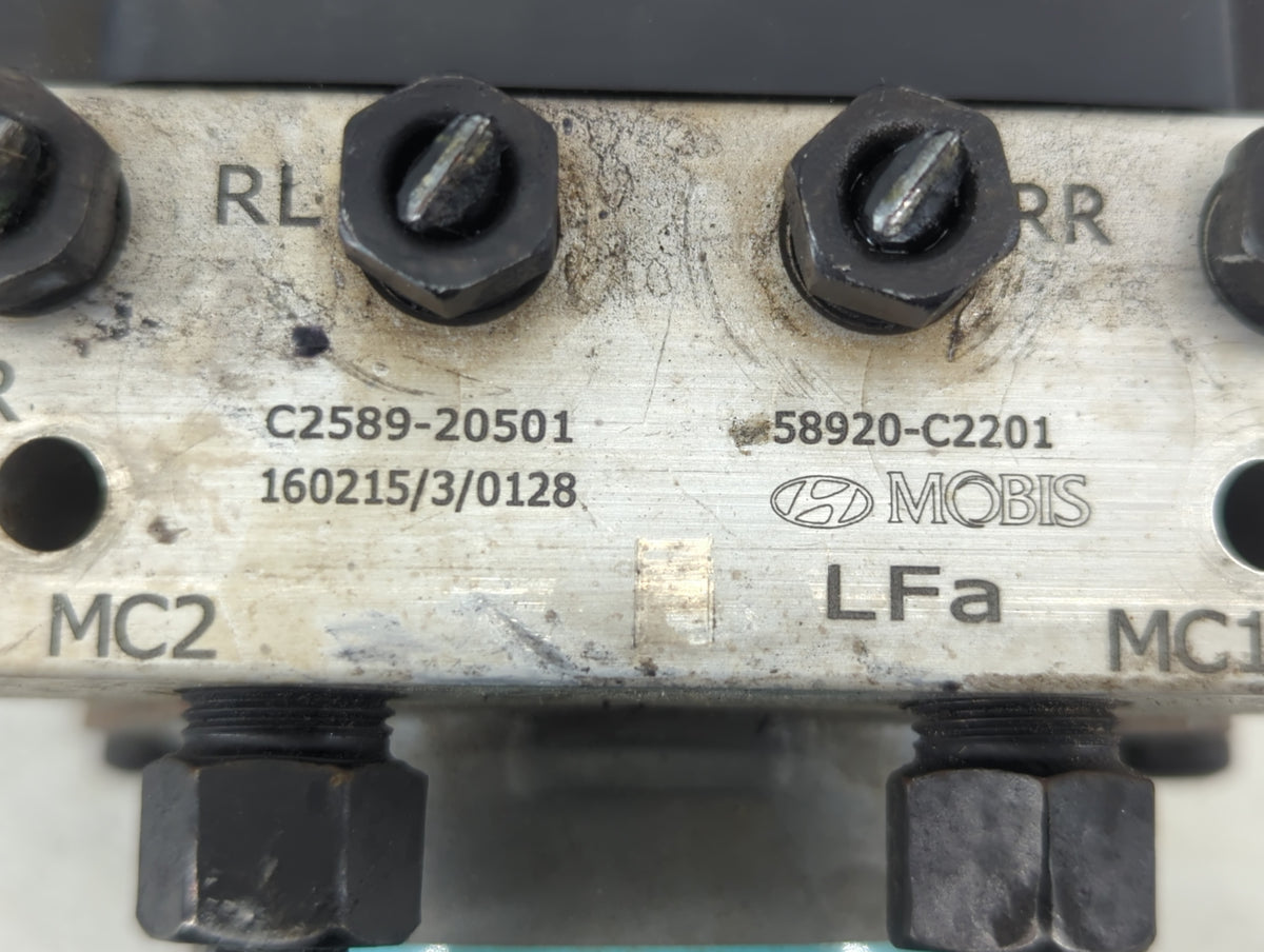 2015-2017 Hyundai Sonata Anti-Lock Brake ABS Pump Module Actuator OEM P/N:58920-C2201 C2589-20501 Fits Fits 2015 2016 2017 O