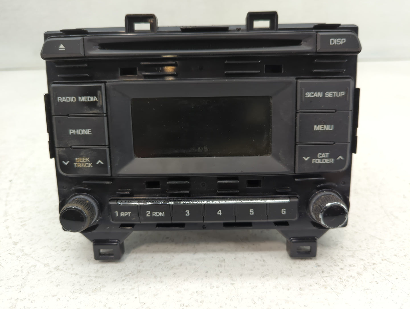 2016-2017 Hyundai Sonata Radio AM FM Cd Player Receiver Replacement P/N:96170-C20504X Fits Fits 2016 2017 OEM Used Auto Part