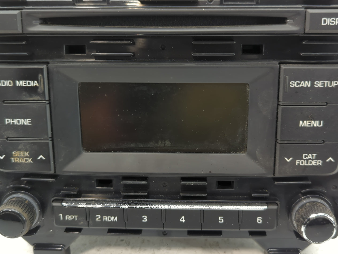 2016-2017 Hyundai Sonata Radio AM FM Cd Player Receiver Replacement P/N:96170-C20504X Fits Fits 2016 2017 OEM Used Auto Part
