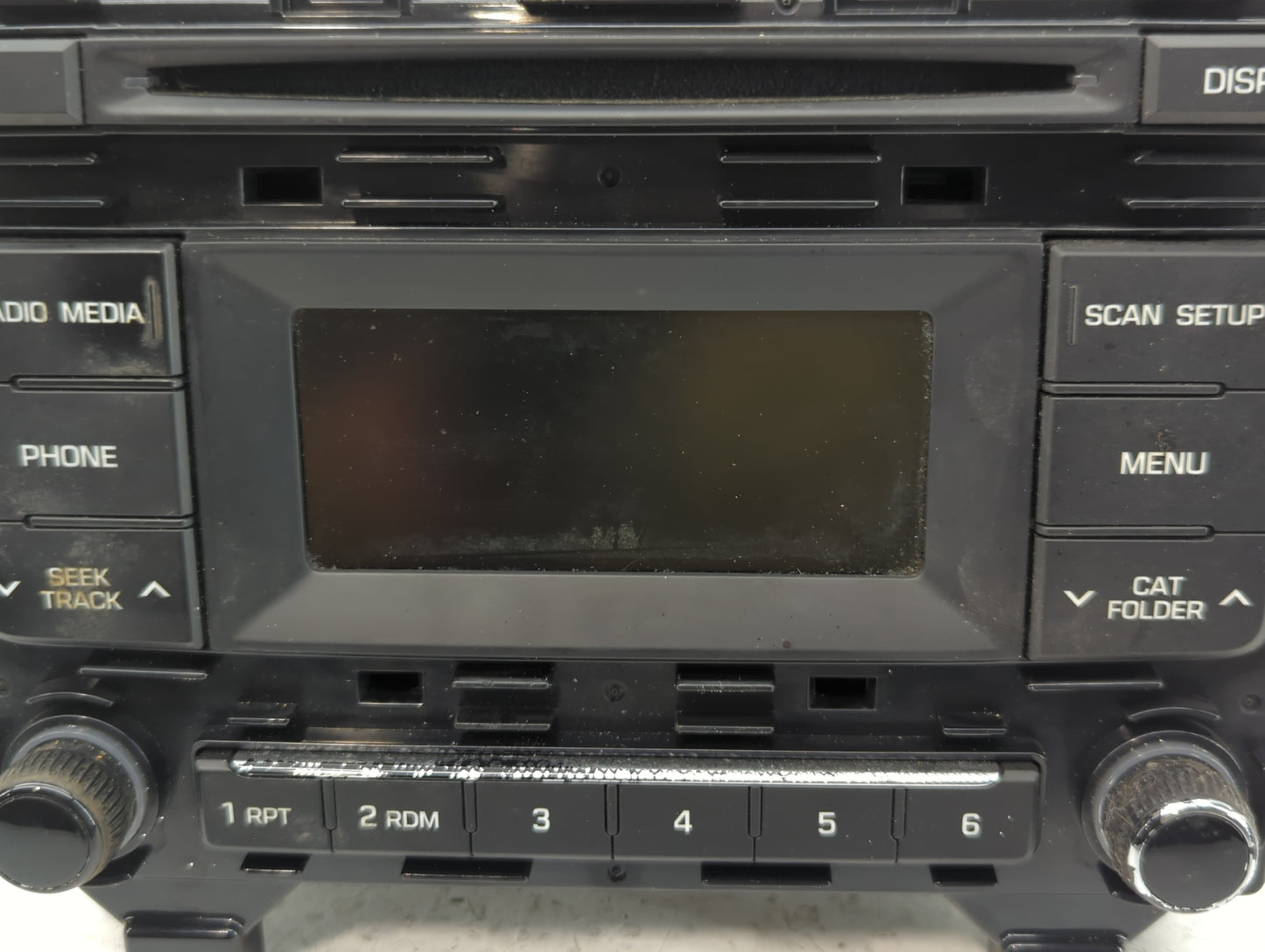 2016-2017 Hyundai Sonata Radio AM FM Cd Player Receiver Replacement P/N:96170-C20504X Fits Fits 2016 2017 OEM Used Auto Part