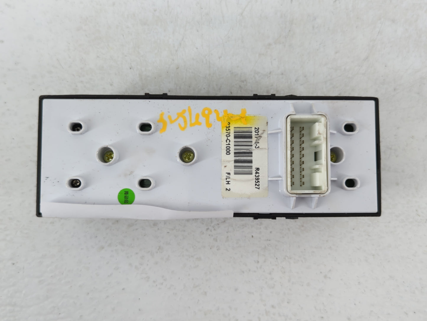 2015-2019 Hyundai Sonata Master Power Window Switch Replacement Driver Side Left P/N:93570-C1000 Fits OEM Used Auto Parts - 