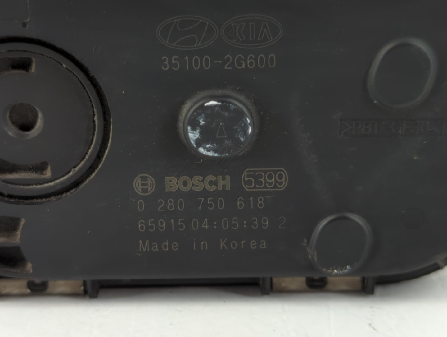2015-2019 Hyundai Sonata Throttle Body P/N:0 280 750 618 35100-2G600 Fits Fits 2015 2016 2017 2018 2019 2020 2021 OEM Used A