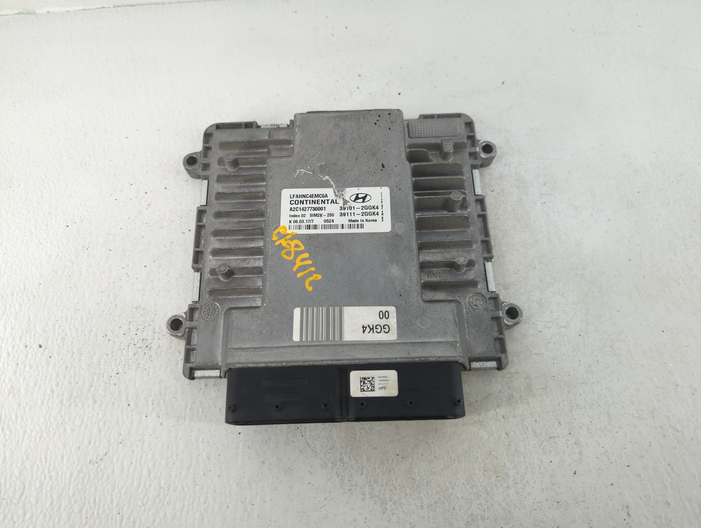 2015-2017 Hyundai Sonata PCM Engine Control Computer ECU ECM PCU OEM P/N:39111-2GGK4 39101-2GGK4 Fits Fits 2015 2016 2017 OE