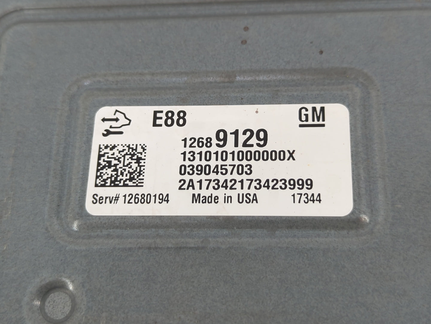2015-2017 Hyundai Sonata PCM Engine Control Computer ECU ECM PCU OEM P/N:12689129 Fits Fits 2015 2016 2017 OEM Used Auto Par