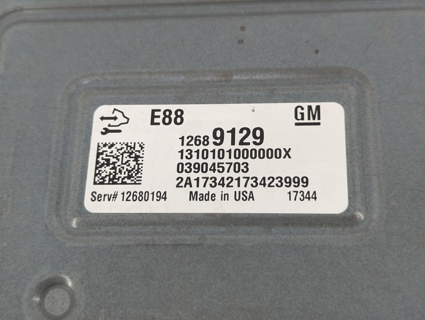 2015-2017 Hyundai Sonata PCM Engine Control Computer ECU ECM PCU OEM P/N:12689129 Fits Fits 2015 2016 2017 OEM Used Auto Par