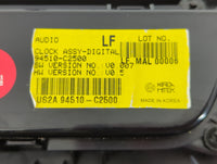2017 Hyundai Sonata Climate Control Module Temperature AC/Heater Replacement P/N:94510-C2500 Fits OEM Used Auto Parts - Oemu